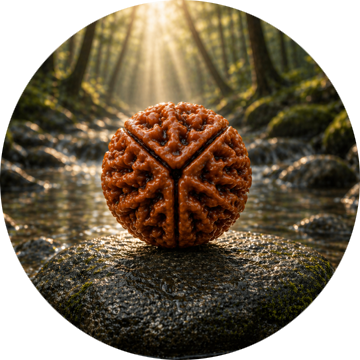 3 Mukhi Rudraksha